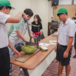 กิจกรรมสาธิตให้ความรู้การตรวจเปอร์เซ็นต์น้ำหนักเนื้อแห้ง ของทุเรียน